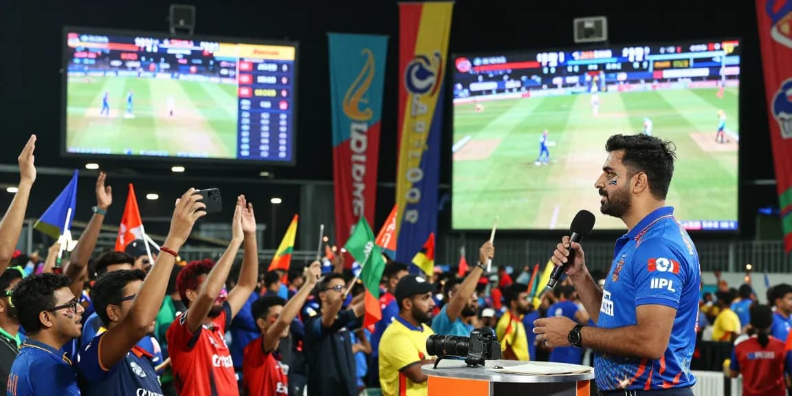 MI analysis in cricket slots as fans cheer at Wankhede Stadium during IPL 2026.
