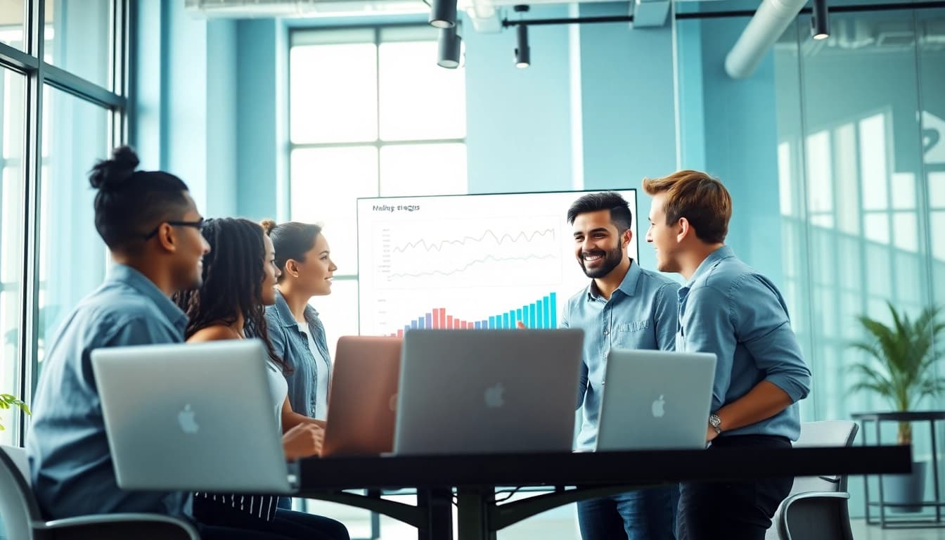 Showcasing a professional team focused on Search Engine Optimization Clearwater in a modern workspace.