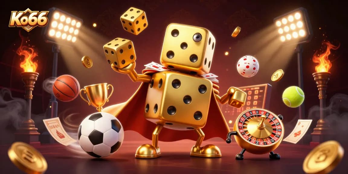 Experience thrilling gameplay at Ko66 with a dynamic scene showcasing engaging casino elements.