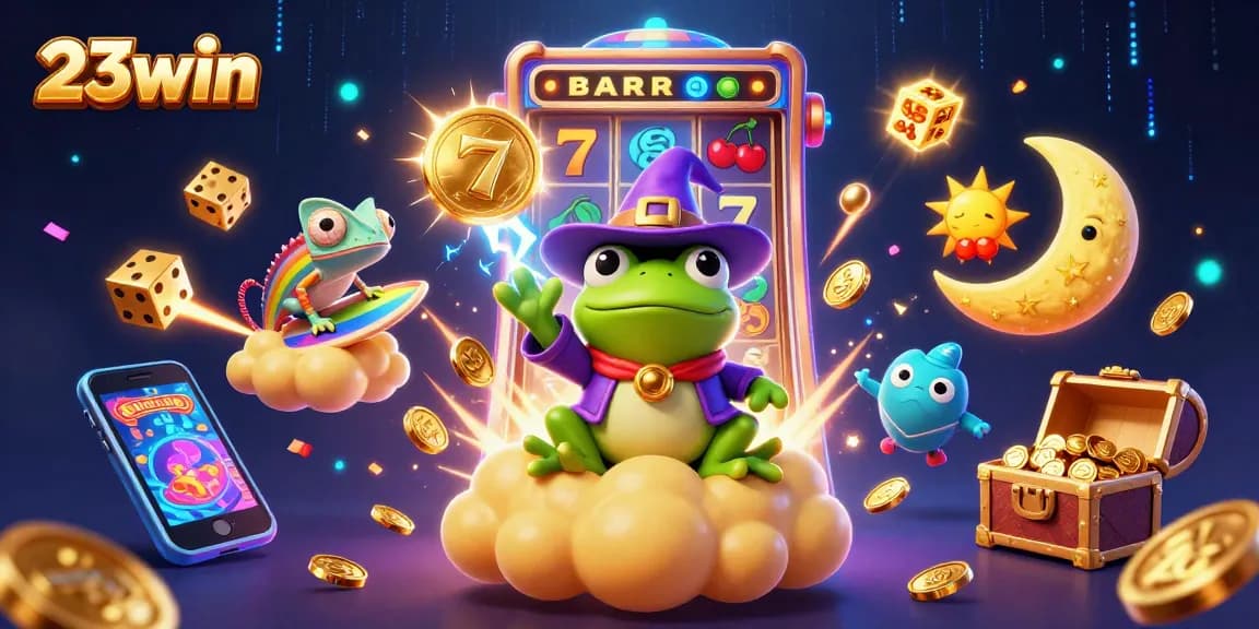 Experience thrilling wins at 23win with vibrant slot adventures and dynamic casino excitement.
