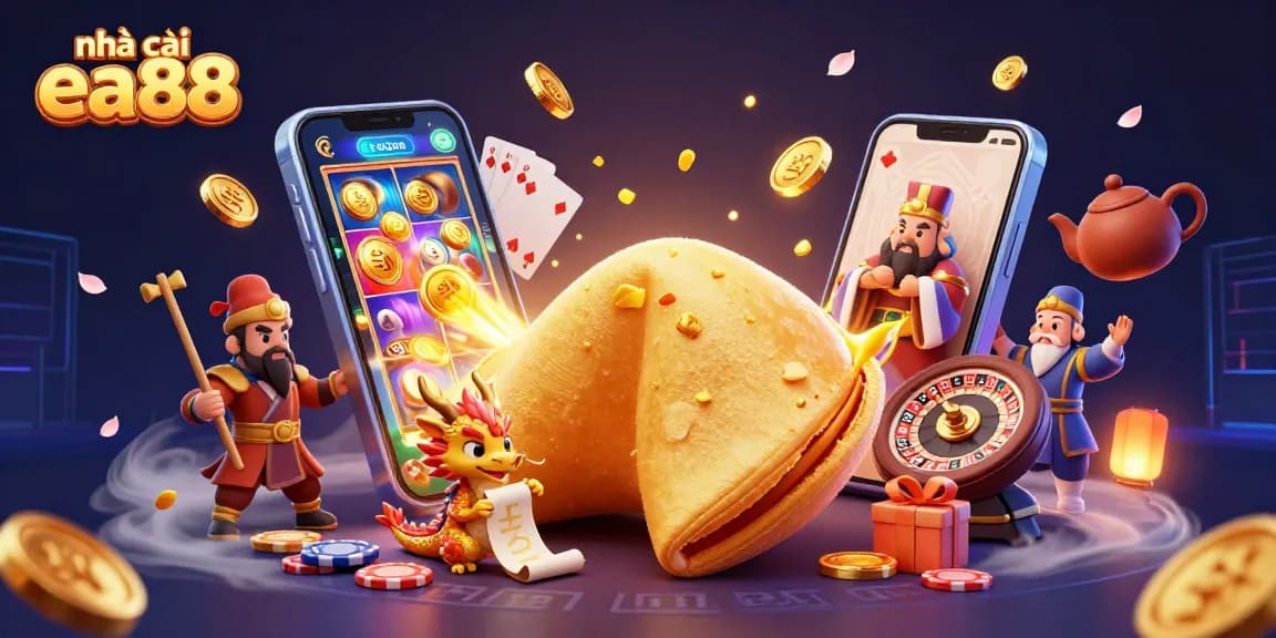Engage with house edge strategies at nhà cái ea88 featuring a dynamic casino scene.