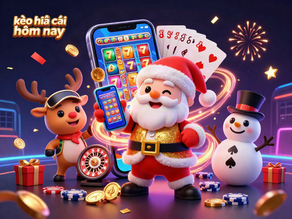 Experience winning moments with kèo nhà cái hôm nay in this vibrant casino scene full of excitement.