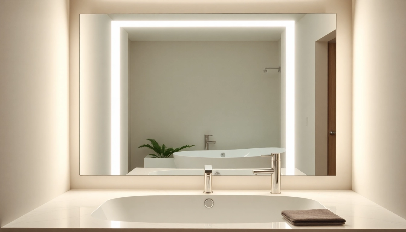 Enhancing Your Space with the Elegant Led Mirror: Design Tips and Ideas