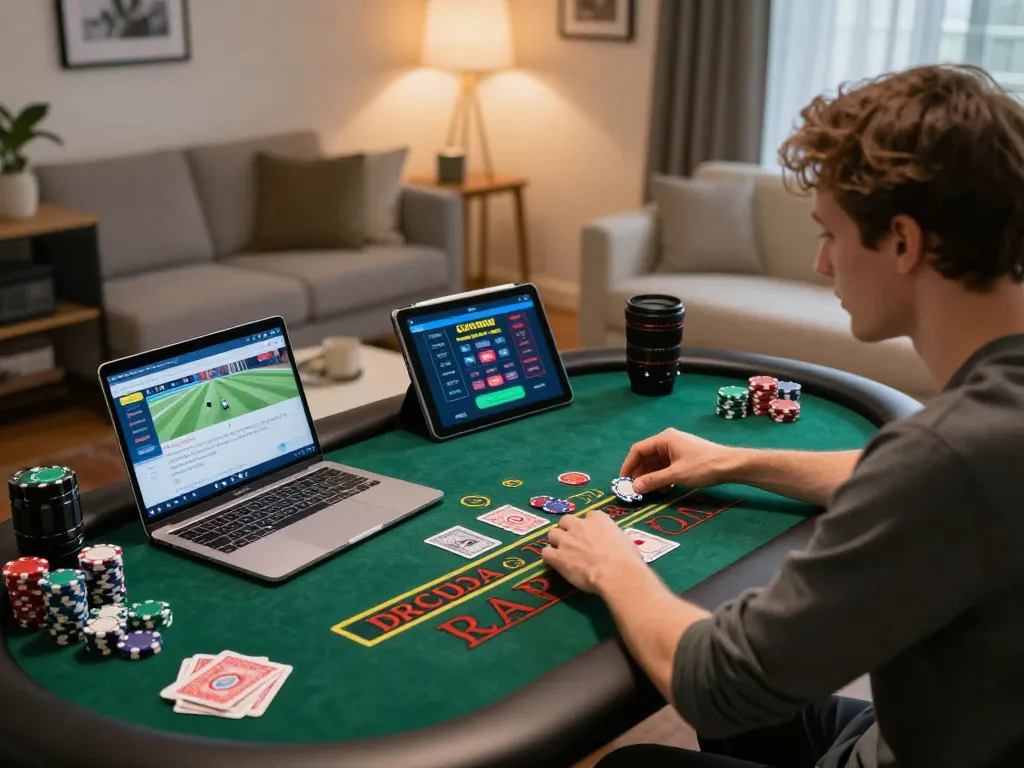 Experience winning strategies with lucky88 in a modern online gaming setup at home