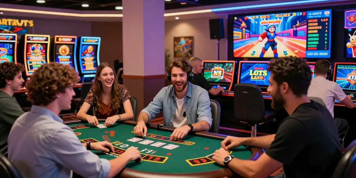 Engaging online gaming scene with diverse players enjoying casino games on Https://cm88z.com.co/ showcasing excitement and vibrant graphics.