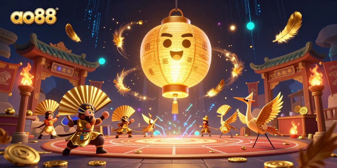 Experience the excitement of ao88 with golden spirits and immersive casino elements.