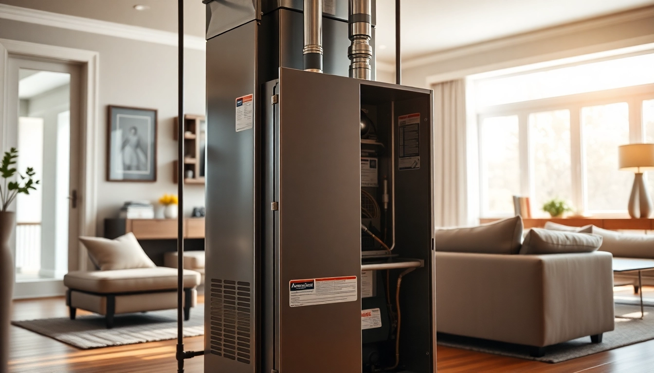 Install an American Standard furnace in Canada, showcasing energy efficiency and modern design features. related image