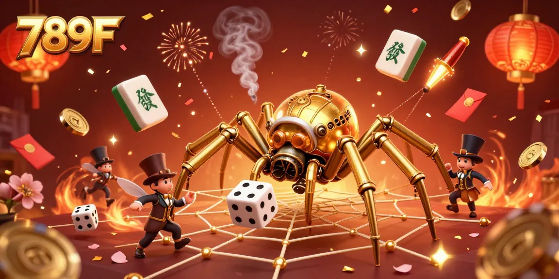 Engage in thrilling gameplay at 789F with a vibrant steampunk scene featuring casino elements.