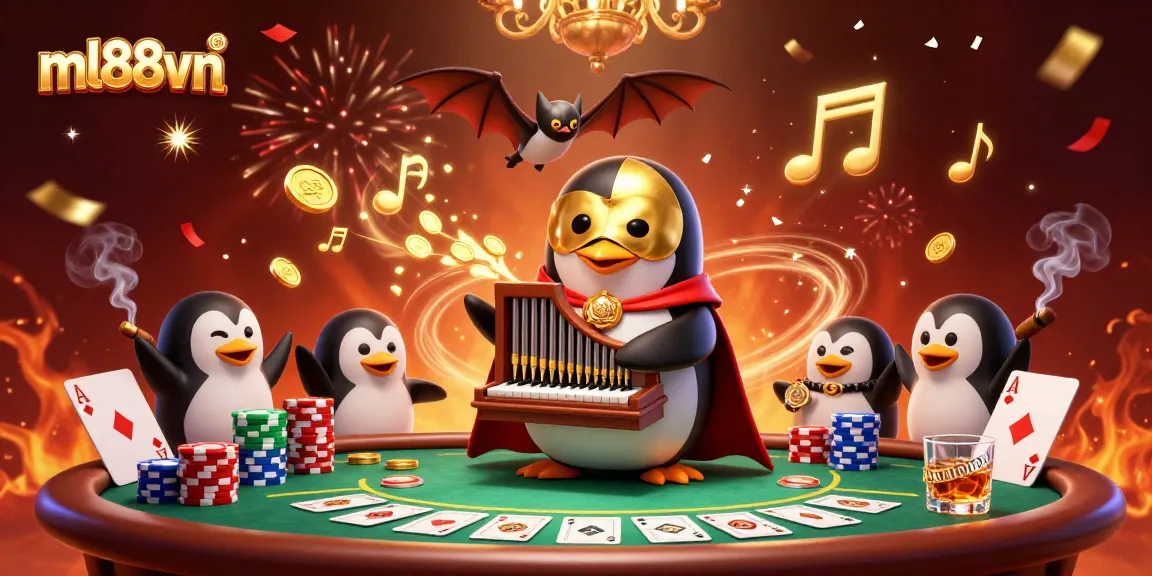 Experience winning moments at ml88vn with captivating casino gameplay illustrated in 3D style.